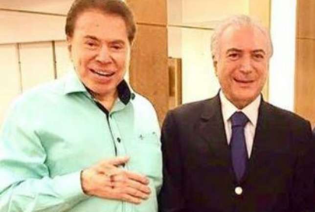 Silvio Santos faz promessa para Temer em ofensiva para Previdência e presidente gosta do que ouve