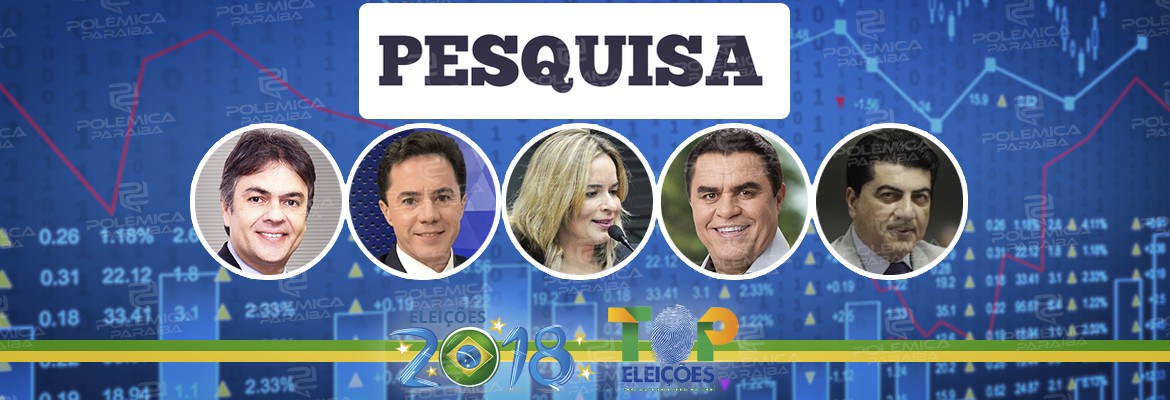 EXCLUSIVO: Acaba com suspense e divulga números da pesquisa Real Time Big Data para senador da Paraíba