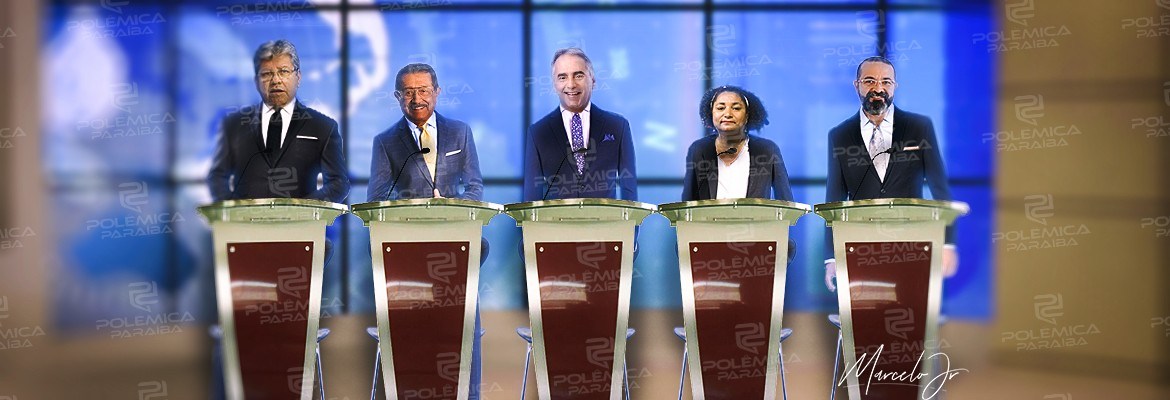 TV Borborema promove debate com os candidatos ao Governo da PB – VEJA VÍDEO!