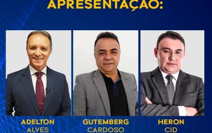 COM GUTEMBERG CARDOSO, HERON CID E ADELTON ALVES: Sistema Arapuan fará a maior cobertura do segundo turno das eleições na PB