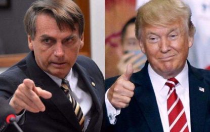 Nos EUA, Bolsonaro extingue exigência de visto para turistas norte-americanos