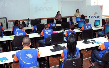 Senac abre mais de 2800 vagas em cursos na Paraíba