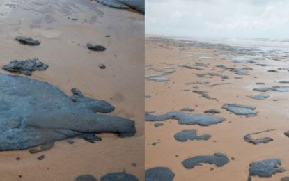 ÓLEO NAS PRAIAS DE JOÃO PESSOA: Ibama e Capitania dos Portos farão inspeção no Caribessa na próxima semana