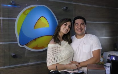 Patrícia Rocha revela data de estreia com Bruno Sakaue na TV Arapuan