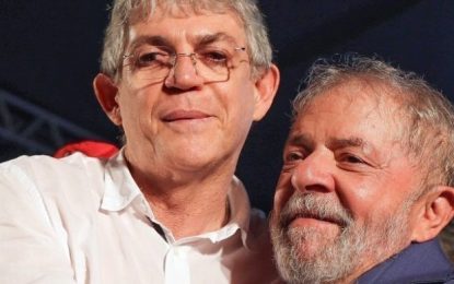 Lula ordena que PT da Paraíba se afaste imediatamente de Ricardo Coutinho