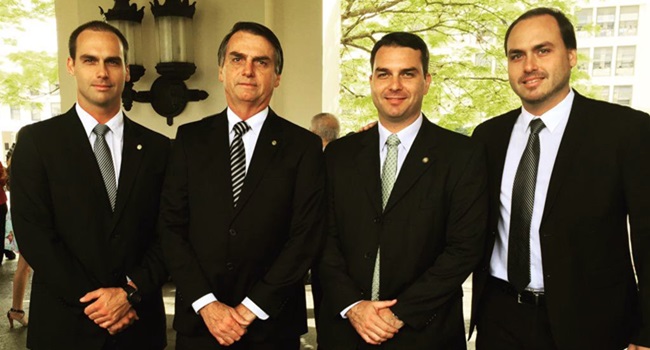 Bolsonaro já teme que seus filhos sejam presos pelo STF