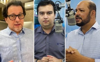 Ruy Dantas, Paulo Neto e Fábio Bernardo estreiam novo programa ao meio-dia, na 89 Rádio Pop
