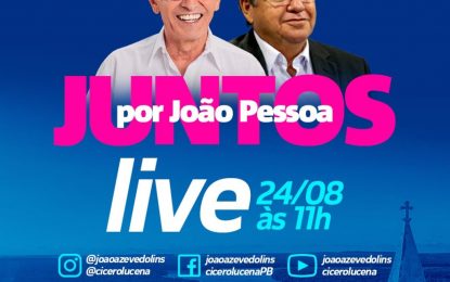 AO VIVO: governador João Azevedo anuncia apoio do Cidadania ao pré-candidato Cícero Lucena