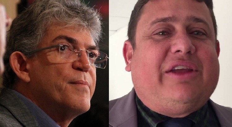 Determinação da justiça: Ricardo Coutinho deve pagar multa de R$ 5 mil por vídeo em que ofende Wallber Virgolino