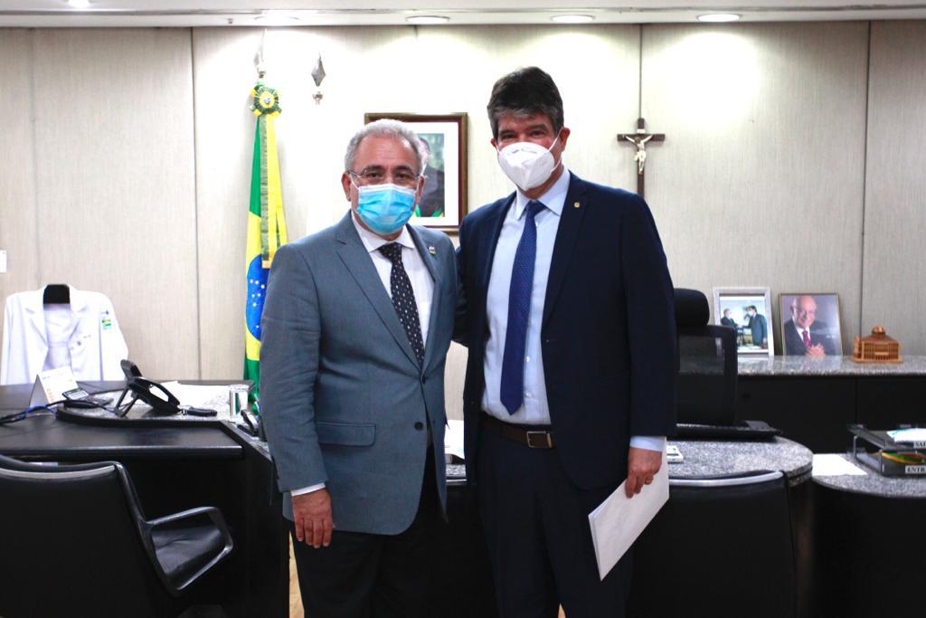 Em audiência com ministro da Saúde, Ruy pede apoio aos hospitais e municípios da Paraíba