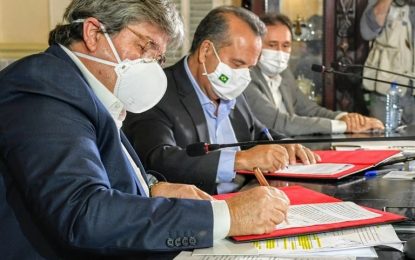 João Azevêdo e governadores assinam pré-acordo para operação comercial do projeto do São Francisco