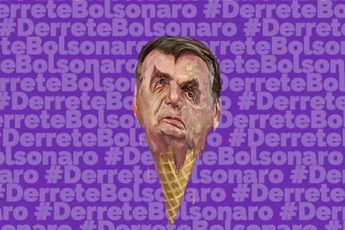 Bolsonaro derrete feito picolé no verão e perde metade dos eleitores no Rio