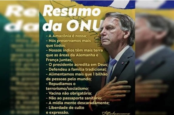 Bolsonaro publica foto no Twitter em que aparece com 6 dedos