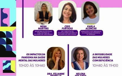 Prefeitura promove Webinario “A Mulher e Outros Olhares” em parceria com API e Associação Folia de Rua