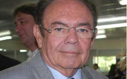 Ex-senador Ivandro Cunha Lima morre em Campina Grande, aos 92 anos