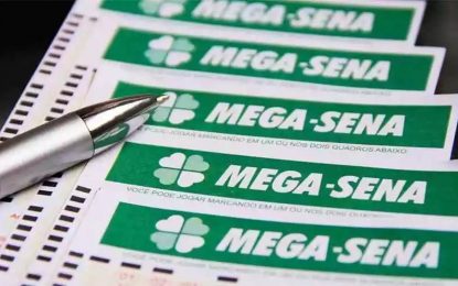 Ninguém acerta as seis dezenas e Mega-Sena acumula em R$ 9 milhões