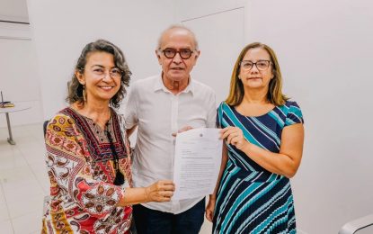 Cícero recebe reitora do IFPB e firma parceria para construção de novo campus na Capital