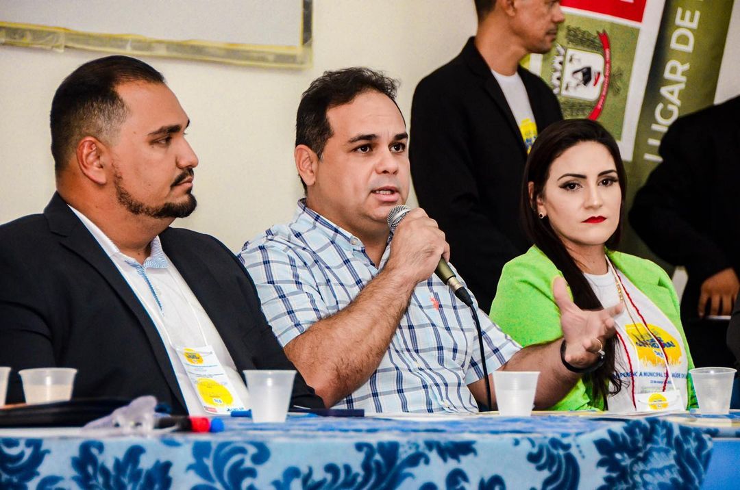 Secretário Flávio Panta participa da 8ª Conferência Municipal de Saúde de Santa Rita.
