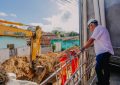 Cícero Lucena acompanha obras de drenagem que vão resolver alagamentos em pontos críticos