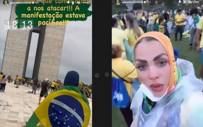 Em depoimento à PF, Pâmela Bório se declara AUTISTA e diz que foi de férias com o filho para Brasília