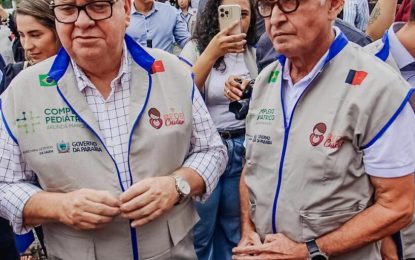 Cícero Lucena participa da abertura da Caravana da Rede Cuidar 2023 ao lado do governador João Azevêdo