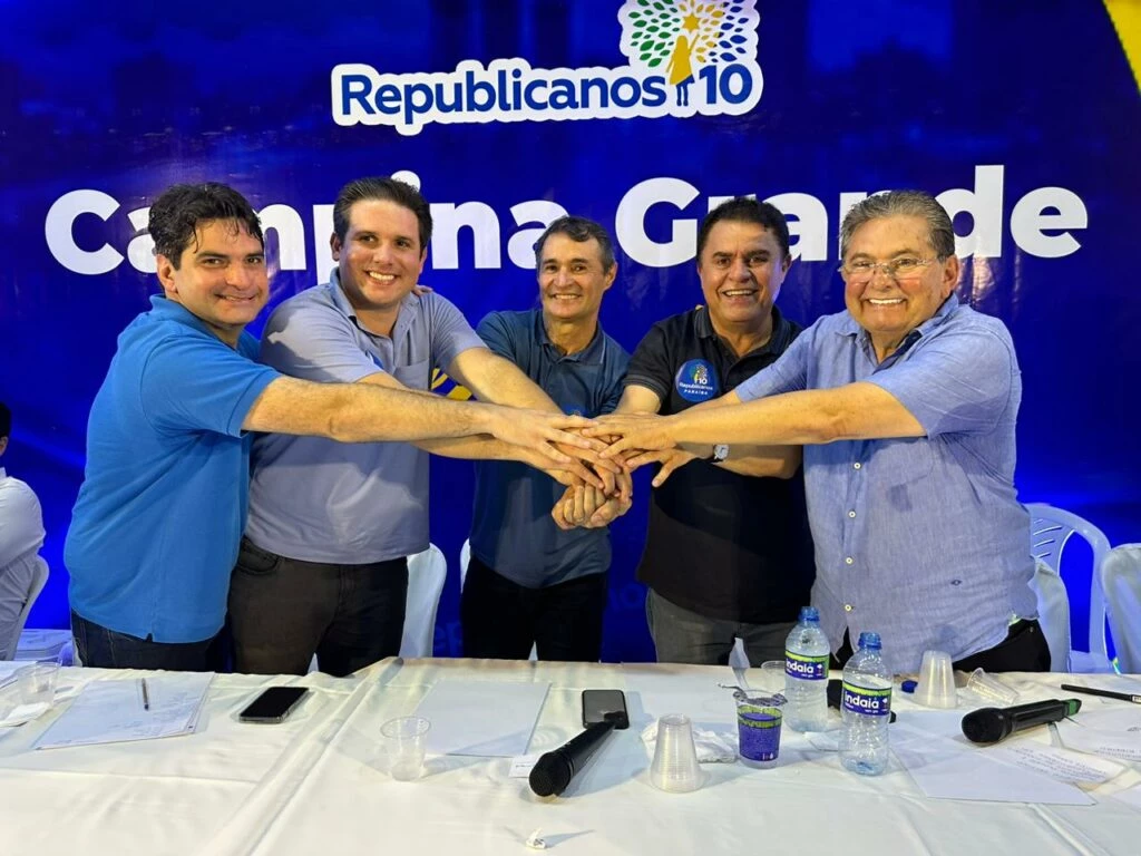 Deputado Murilo Galdino toma posse como presidente do diretório do Republicanos em Campina Grande