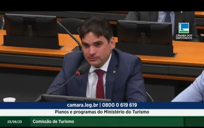 Murilo destaca potencial turístico da Paraíba em audiência pública da Comissão de Turismo com ministro