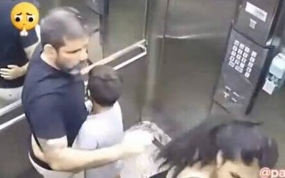 IMAGENS FORTES: Câmeras de segurança mostram médico agredindo mulher na frente de criança, em João Pessoa – ASSISTA