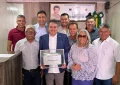 Efraim recebe título de cidadania e participa de inauguração do Mercado público em Barra de Sta Rosa