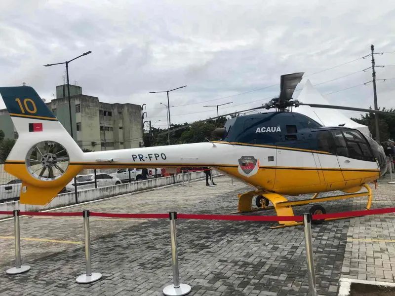 Governo da Paraíba ganha novo helicóptero e destina para Campina Grande