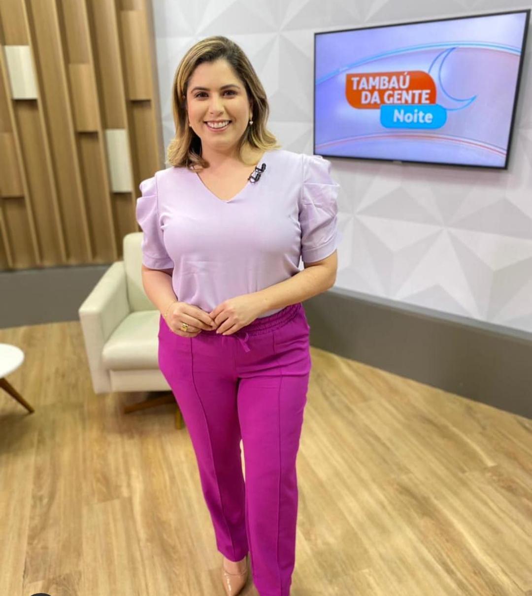 Karine Tenório anuncia saída da TV Tambaú; “Mudança de Rota”, diz