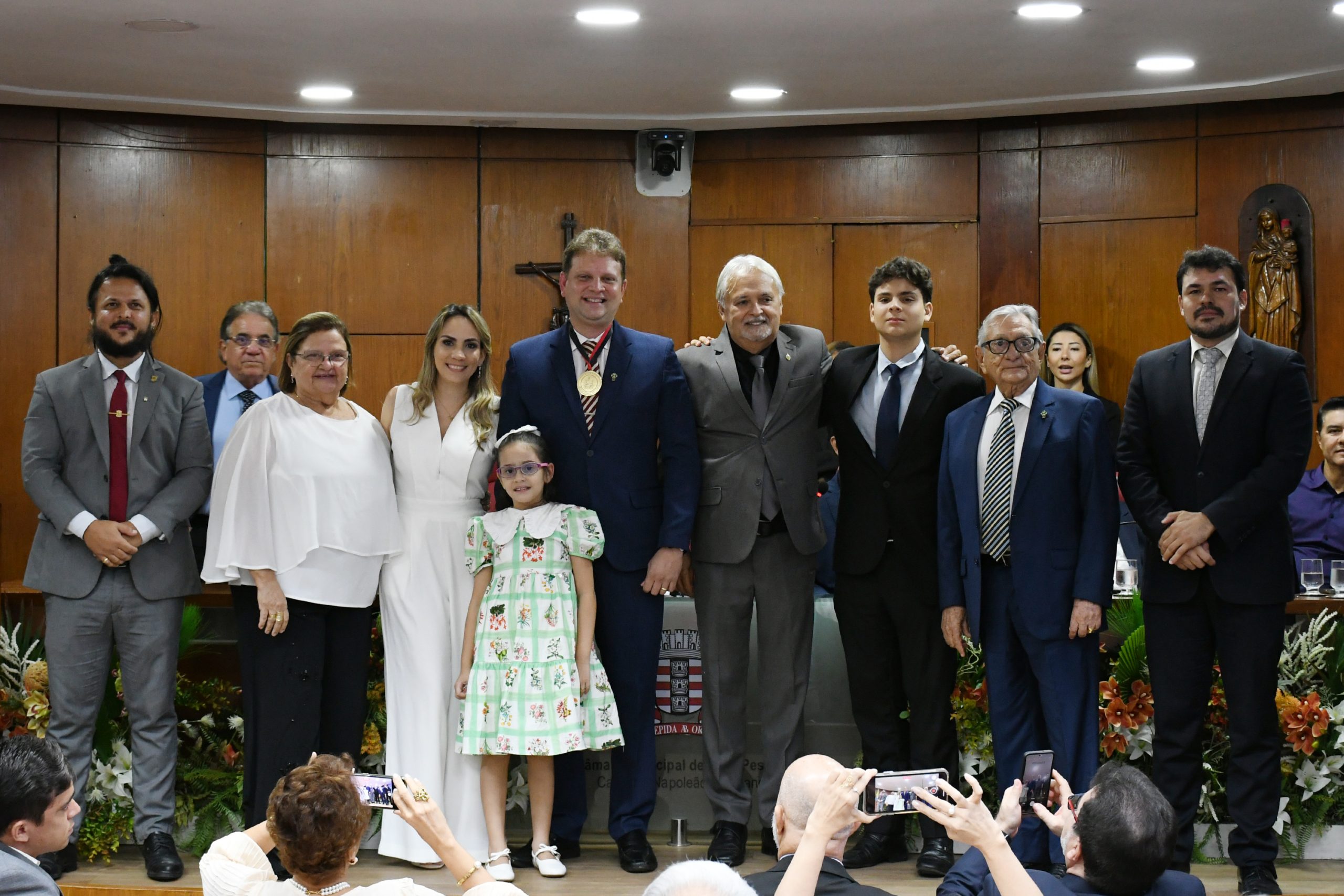 Presidente da Fundação Napoleão Laureano, Marcelo Lucena, recebe Medalha Cidade de João Pessoa