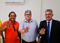 Ao lado do governador João Azevedo, Marcelo confirma pré-candidatura a prefeito de Lucena: “Os bons tempos vão voltar, porque o PSB sabe administrar”