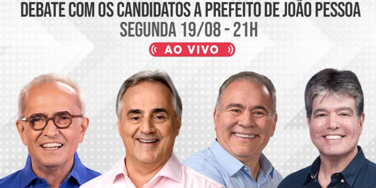 TV Master realiza debate entre os candidatos à Prefeitura de João Pessoa nesta segunda-feira