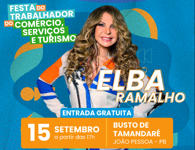 Sesc celebra o Dia do Trabalhador do Comércio com shows em João Pessoa, Campina Grande e Picuí