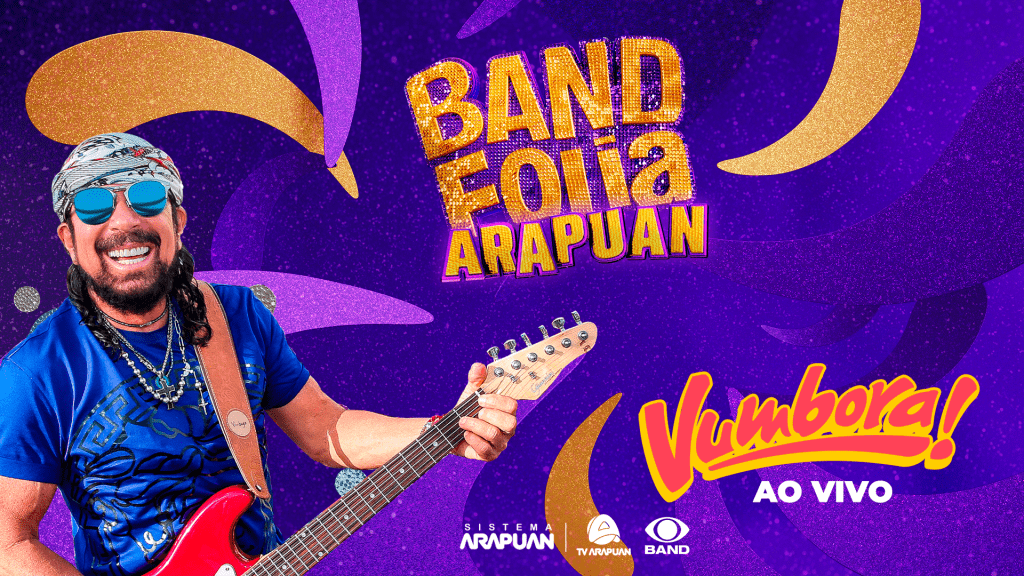 Band Folia Arapuan: O maior pré-carnaval da Paraíba começa nesta sexta com transmissão ao vivo da TV Arapuan