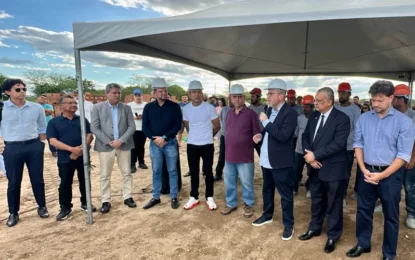 Laureano inicia construção de Centro Oncológico em Serra Branca com entrega prevista ainda em 2025