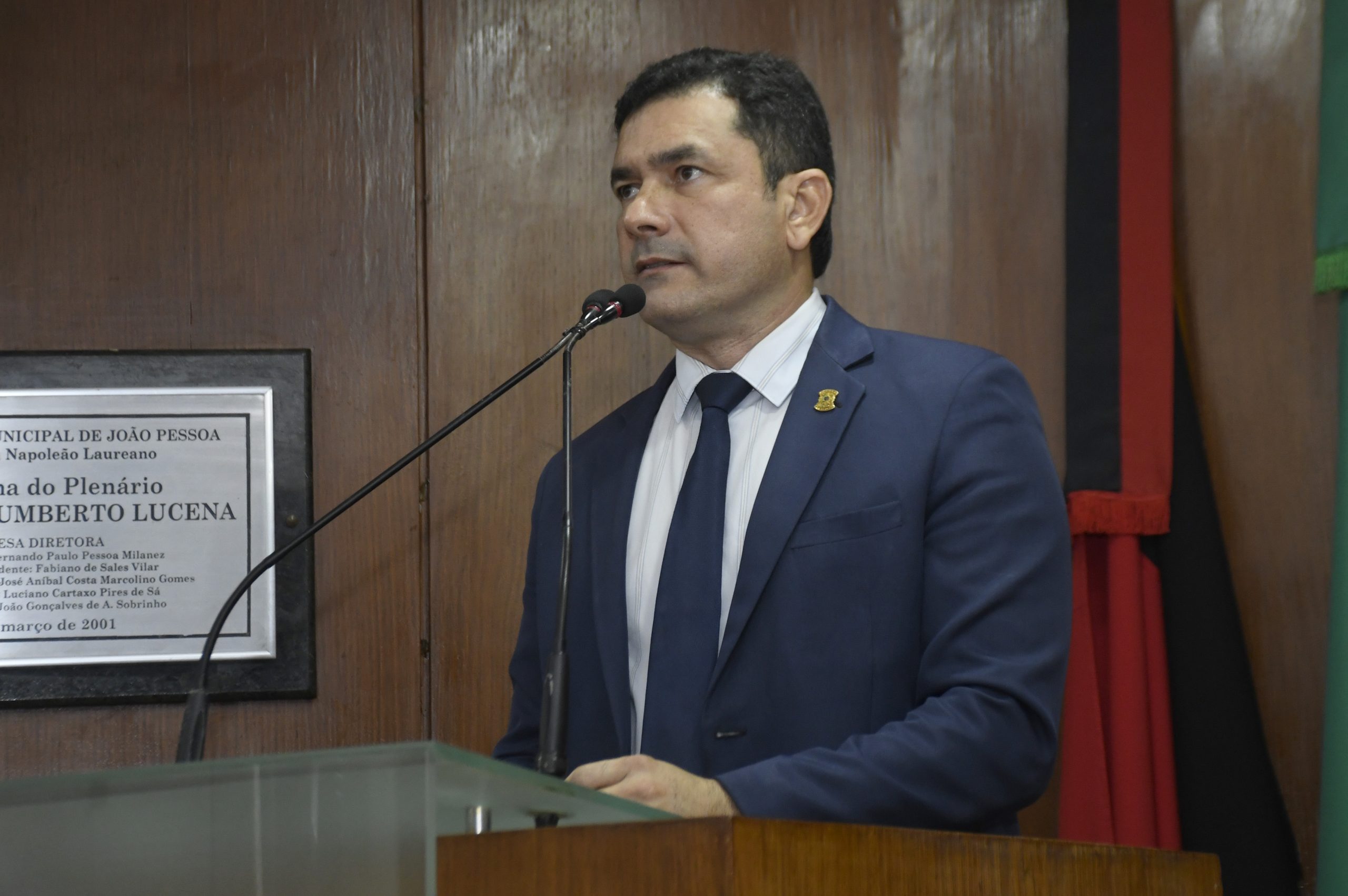 Vereador comemora inauguração de nova sede da Polícia Civil em Manaíra