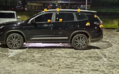 Vereador de João Pessoa sofre atentado; carro foi atingido por nove tiros