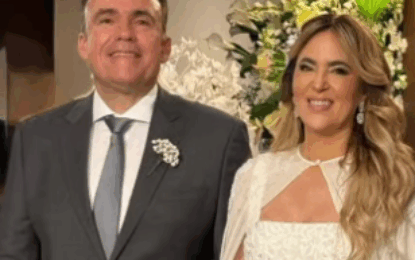 CEO do Sistema Correio se casa em cerimônia íntima na Capital