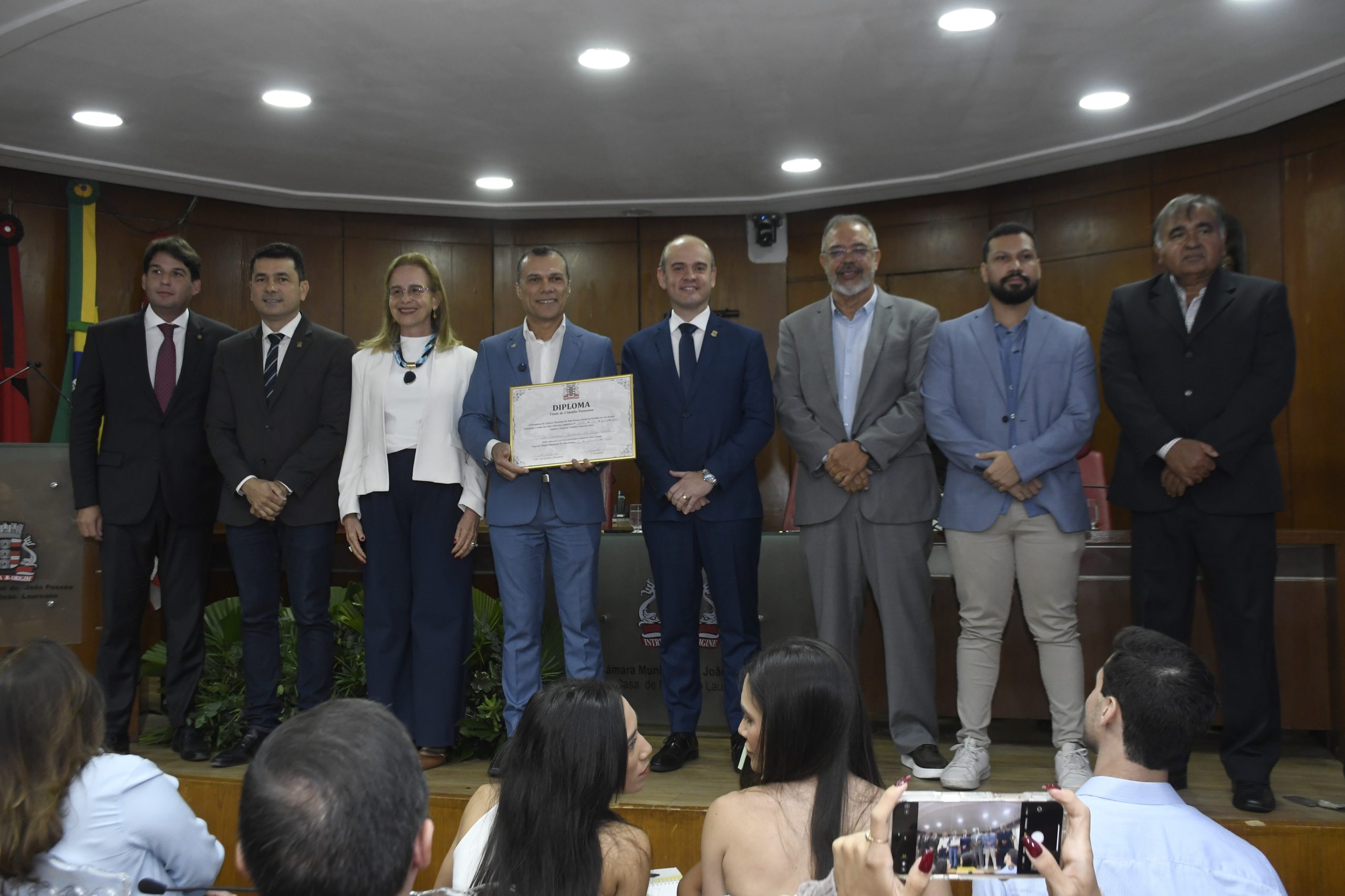CMJP concede cidadania pessoense ao empresário Severino Medeiros