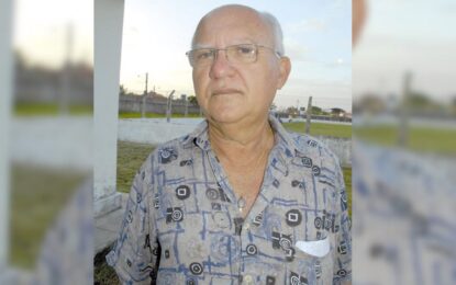 Ex-presidente do Auto Esporte, Edivalson Travassos morre aos 75 anos