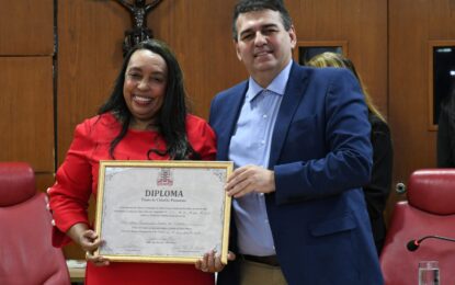 Ana Francisca Pessoa de Moura recebe o Título de Cidadã Pessoense