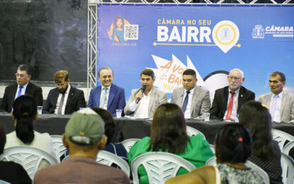 CMJP: Câmara no Seu Bairro realizou cinco audiências itinerantes em 2025