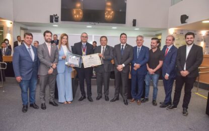 CMJP e ALPB realizam sessão conjunta para homenagear Procurador-Geral do Estado, Fábio Brito