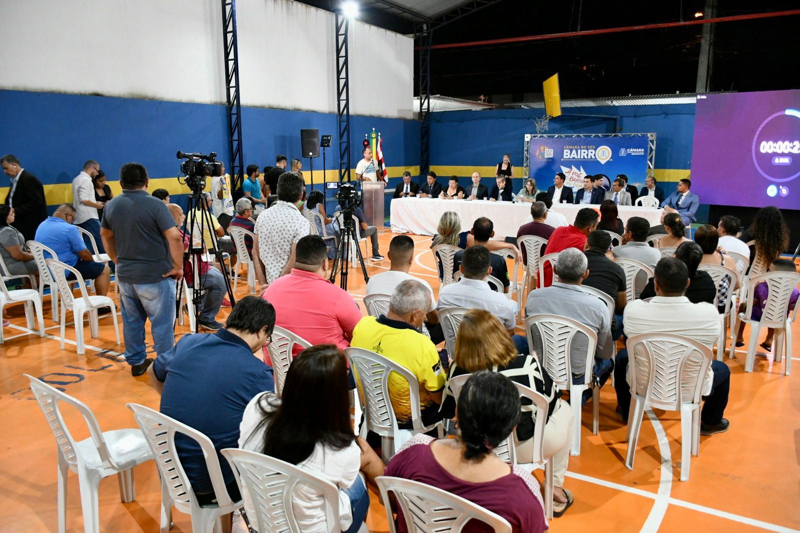 Educação, Mobilidade Urbana, Saúde e Esporte foram temas de reivindicações no Câmara no Seu Bairro