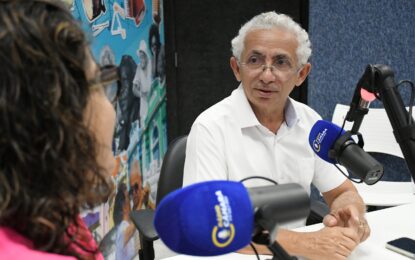 Rádio Câmara recebe diretor da Funjope