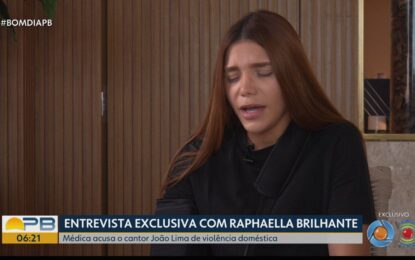 Raphaella Brilhante agradece apoio após prisão de João Lima: ‘essa dor não é em vão’