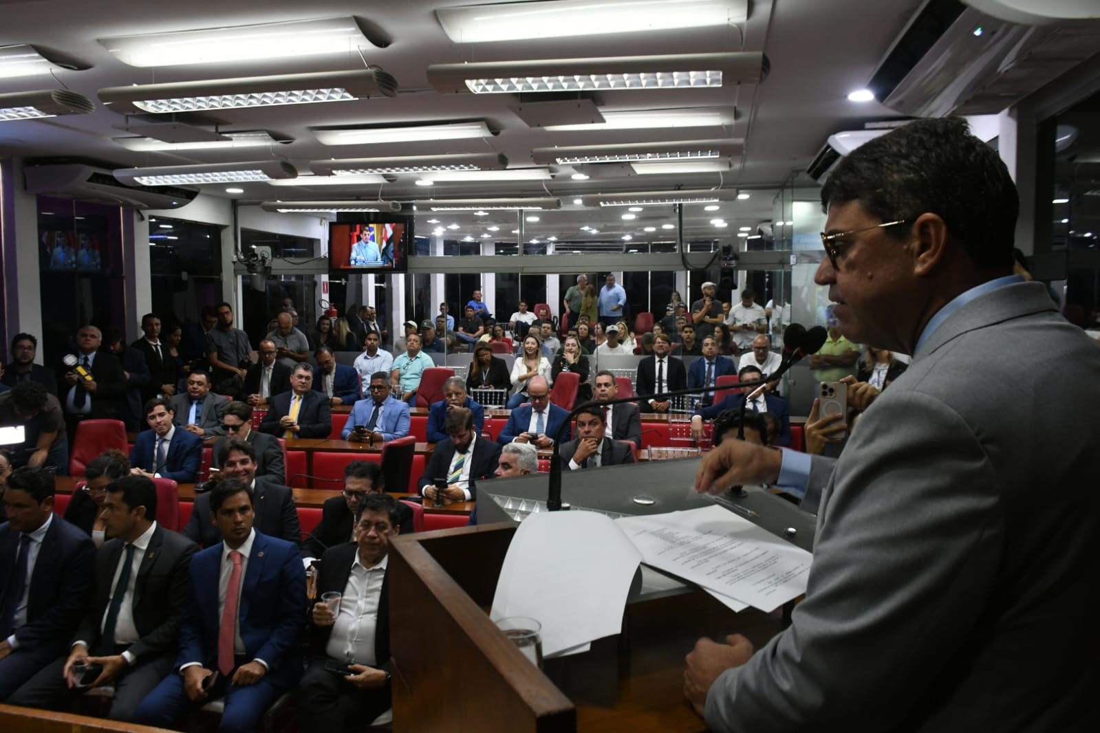 Presidente da CMJP destaca ações administrativas na abertura dos trabalhos