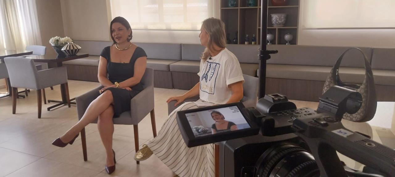 Consultora de imagem Simone Morais é entrevistada no Nossa Gente desta sexta-feira (6)